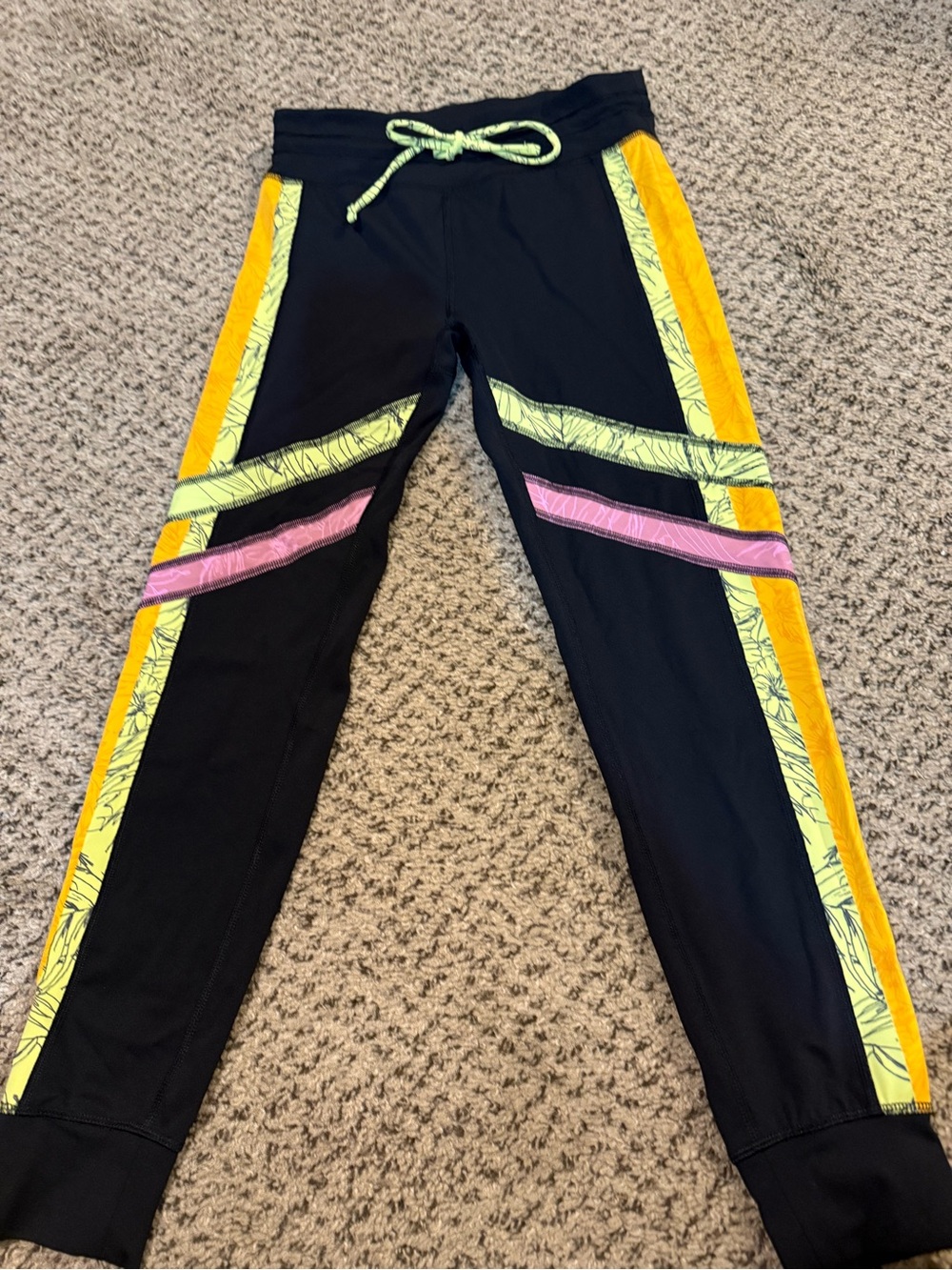 Free People FP Movement Fired Up Colorblock Leggings Size S